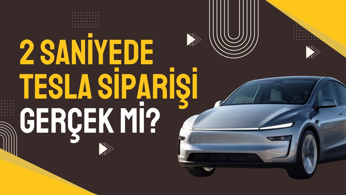 Video -&gt; youtu.be/TxlkGYJtxJ4

24 Haziran’da Tesla sipariş ekranında bot kullanımını açık şekilde belgeleyerek kamuoyuyla paylaştım.
Bu ilk paylaşımdan sonra 10 ve 11 Temmuz’da yeni görüntüler ve verilerle süreci adım adım şeffaf şekilde ortaya koydum.

Ne yazık ki bu süreçte