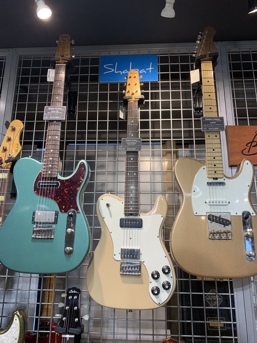 Miyaji_Guitars's tweet image. 当店在庫のShabatは全てオーダー品!
ワンオフ物のギターいかがでしょうか。
詳細は↓
guitar.miyaji.co.jp/?eid=1708