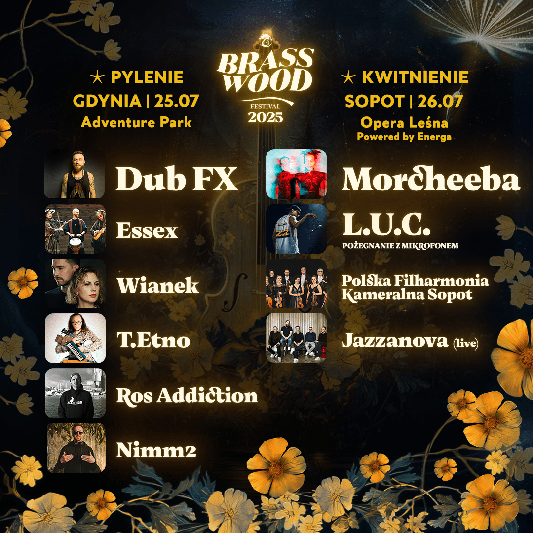 AirportGdansk's tweet image. Brasswood Festiwal to odlotowe wydarzenie łączące muzykę z naturą! 🎶 Jesteśmy dumnym sponsorem tego niezwykłego festiwalu, który odbędzie się w dniach 25-26.07 w @CityofSopot i @MiastoGdynia! Na scenie wystąpią wyjątkowi artyści ✨ Szczegóły i bilety: brasswoodfestival.pl 🎟️