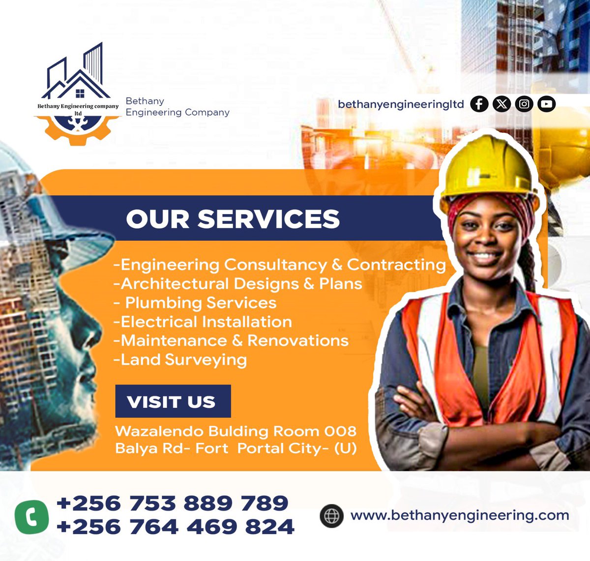 gilbertbk4's tweet image. Bethany Engineering, where vision meets precision 💥 we are here for you🤝