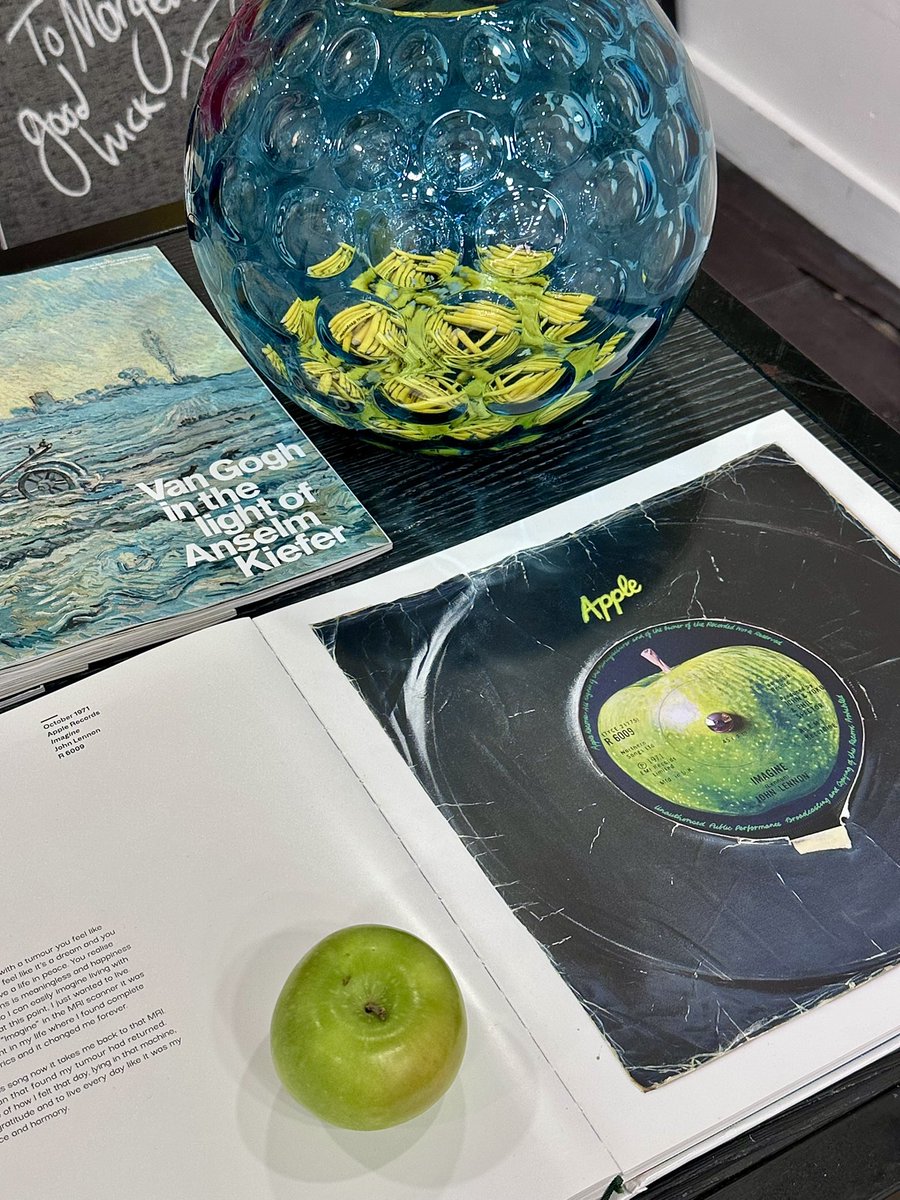 On this day in 1971 John &amp; Yoko spent the second day filming the Imagine promotional film at their home in Tittenhurst Park Ascot. Today's footage included the morning walk on the grounds through the mist and John Lennon singing ‘Imagine’ in the white room on his white piano.