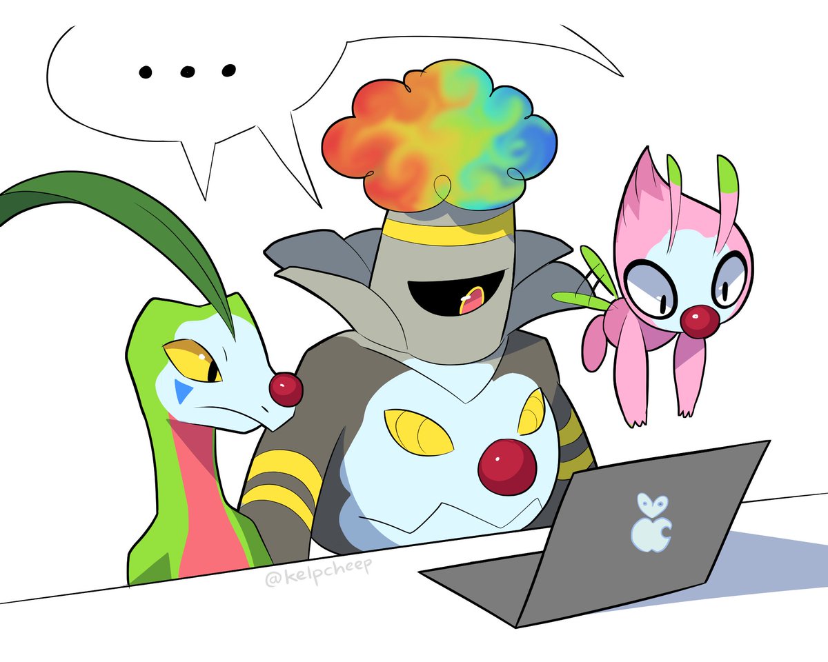 kelpcheep's tweet image. #PokemonPresents us tomorrow 💔