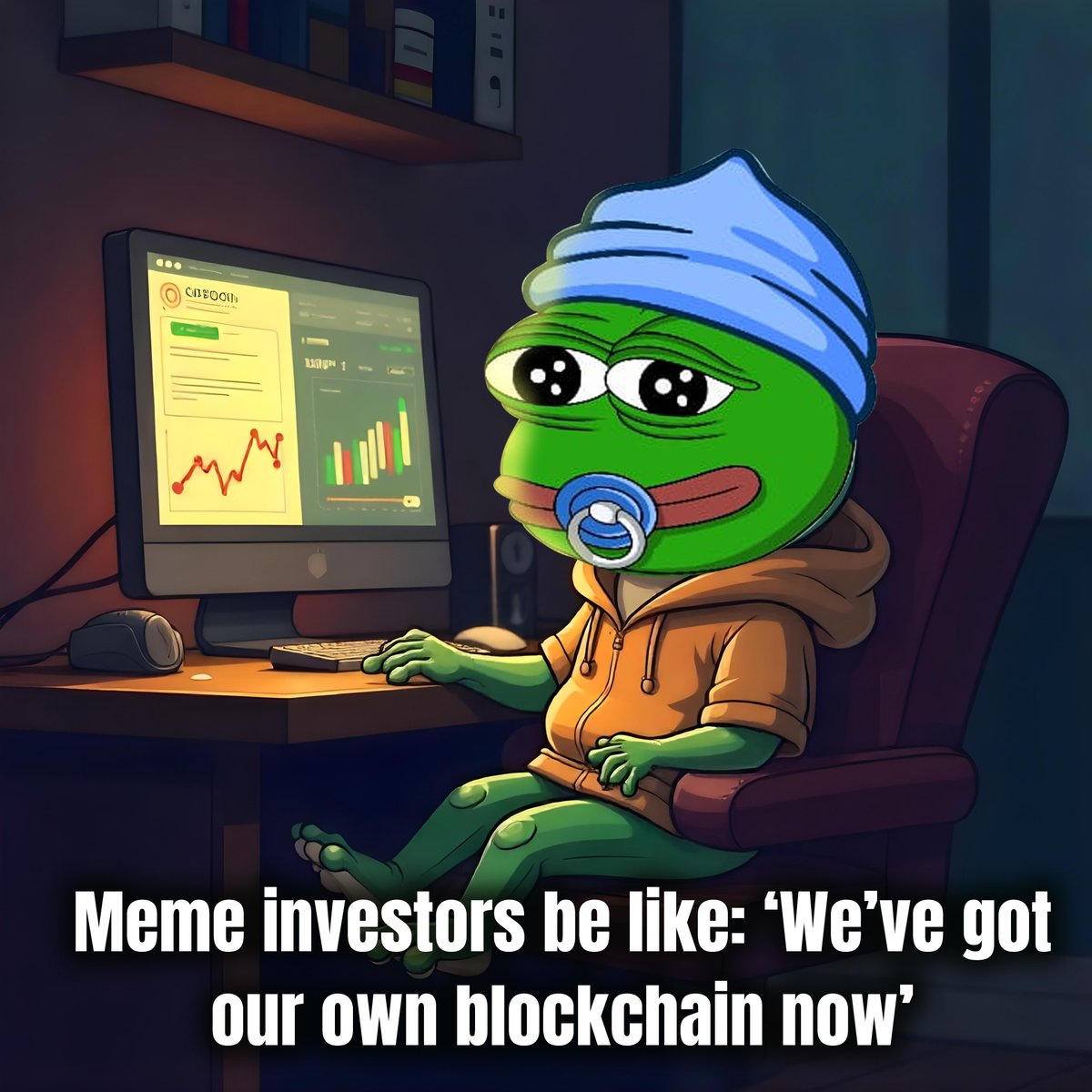 littlepepetoken's tweet image. Meme investors, but make it Layer 2 devs 💻🐸
‘Yeah, we built our own chain.’ 🚀💚
Buy Now: 👉 littlepepe.com
#LittlePepe #LILPEPE #MemeCoin #Cryptopresale