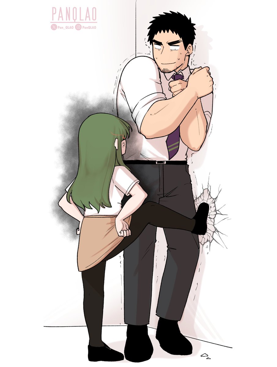 Pan_QLAO's tweet image. あっ
#MySenpaiIsAnnoying #先輩がうざい後輩の話