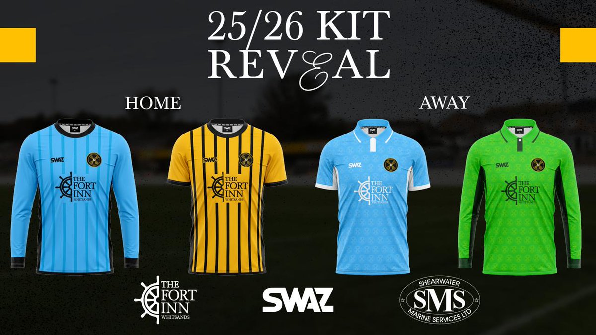 2025/26 Kit Reveal

#upthepoint #kitdrop #winnerswearSWAZ

torpointafc.co.uk/news/202526-ki…