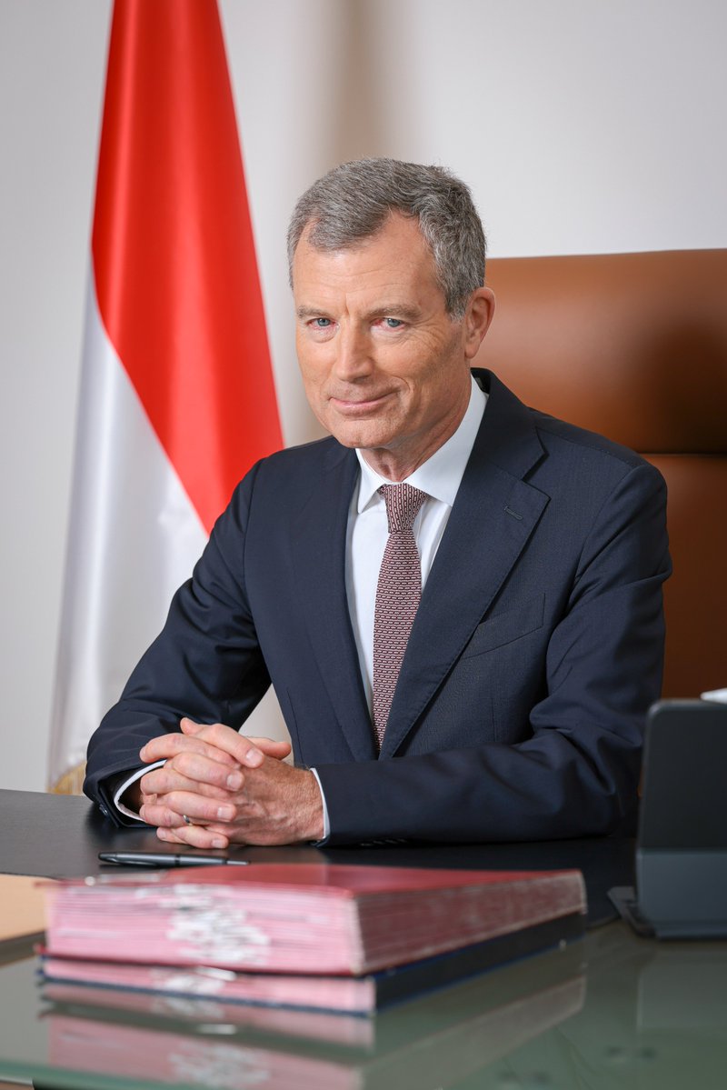 GvtMonaco's tweet image. Christophe Mirmand, nommé Ministre d’État de la Principauté de Monaco à compter du 21 juillet 2025
Par Ordonnance Souveraine n° 11.290 du 2 juillet 2025, Monsieur Christophe Mirmand a été nommé Ministre d’État de la Principauté de Monaco.
Haut fonctionnaire français, M. Mirmand…