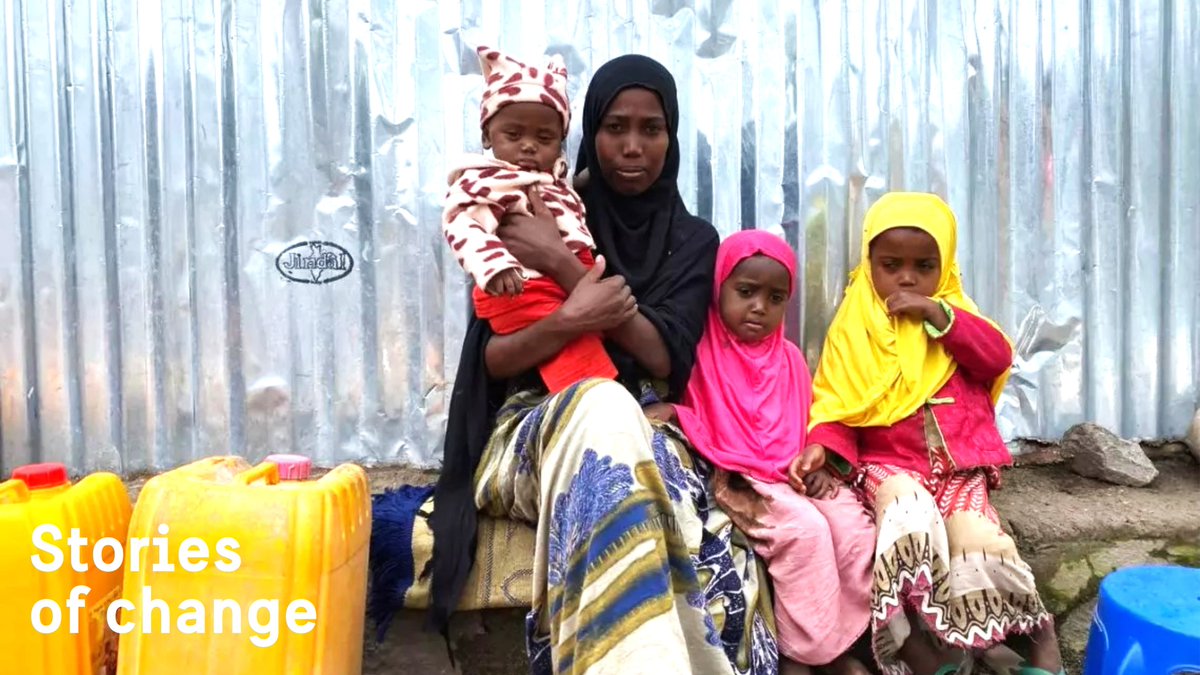 SweinEthiopia's tweet image. #StoriesOfChange Displaced & widowed at 24, Ibsitu Mohammed from Oromia rebuilt her life with cash support & training funded by Sweden. She now raises livestock & dreams of opening a shop to ensure better opportunities for her children. #teamsweden