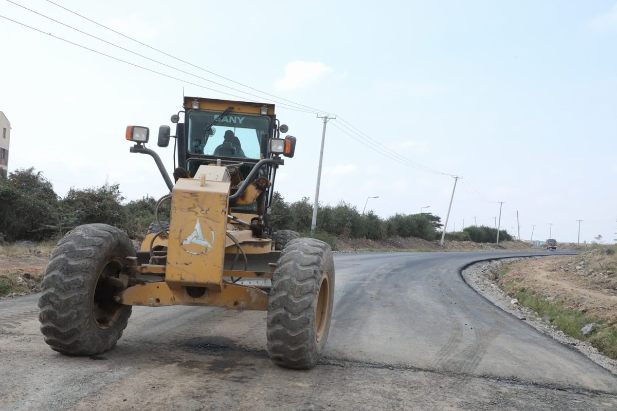I remain fully committed to improving &amp; expanding the road network in our constituency. I'm pleased with the good progress on the S.N.P–Mavoko Housing–Quarry Road,which is now being upgraded to bitumen standards.This is a key project that will greatly benefit people of Mlolongo.