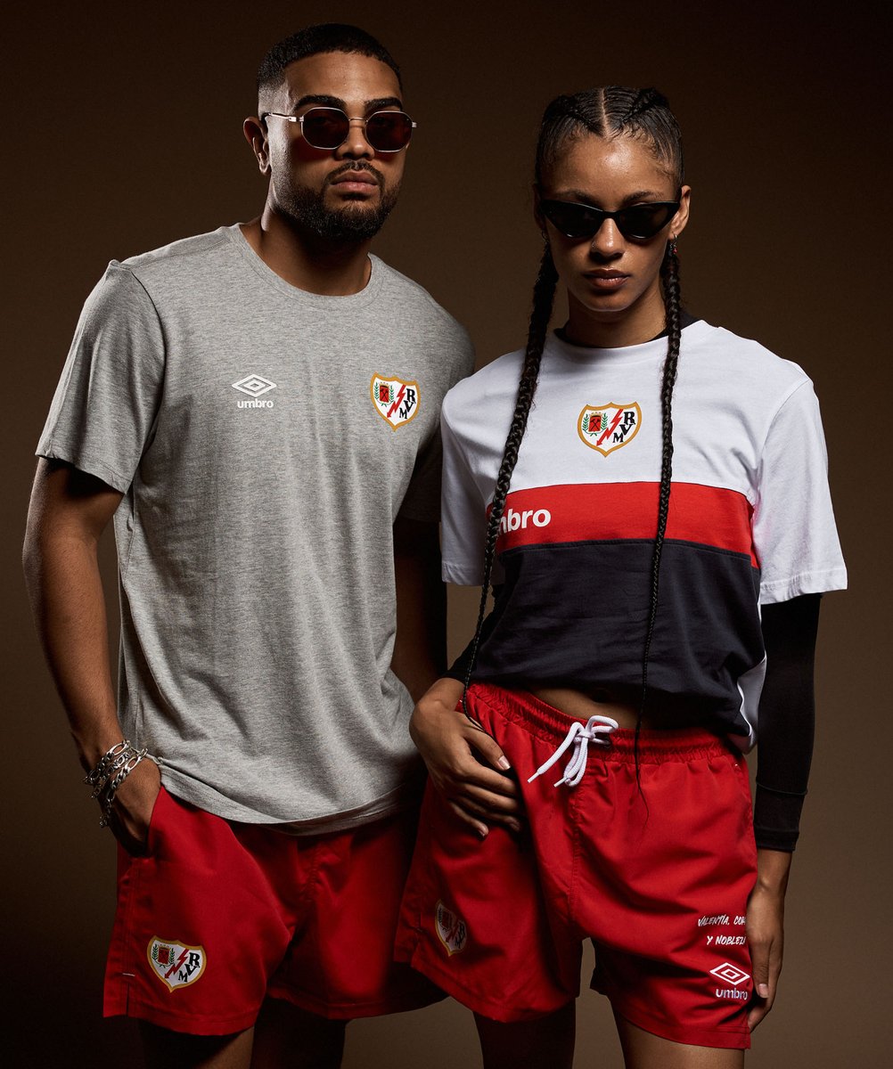 ☀️ Segunda parte.

La colección “Valentía, Coraje y Nobleza” también se lleva en los días de sol.

👉 umbro.es/rayo-vallecano

#RayoVallecano x Umbro