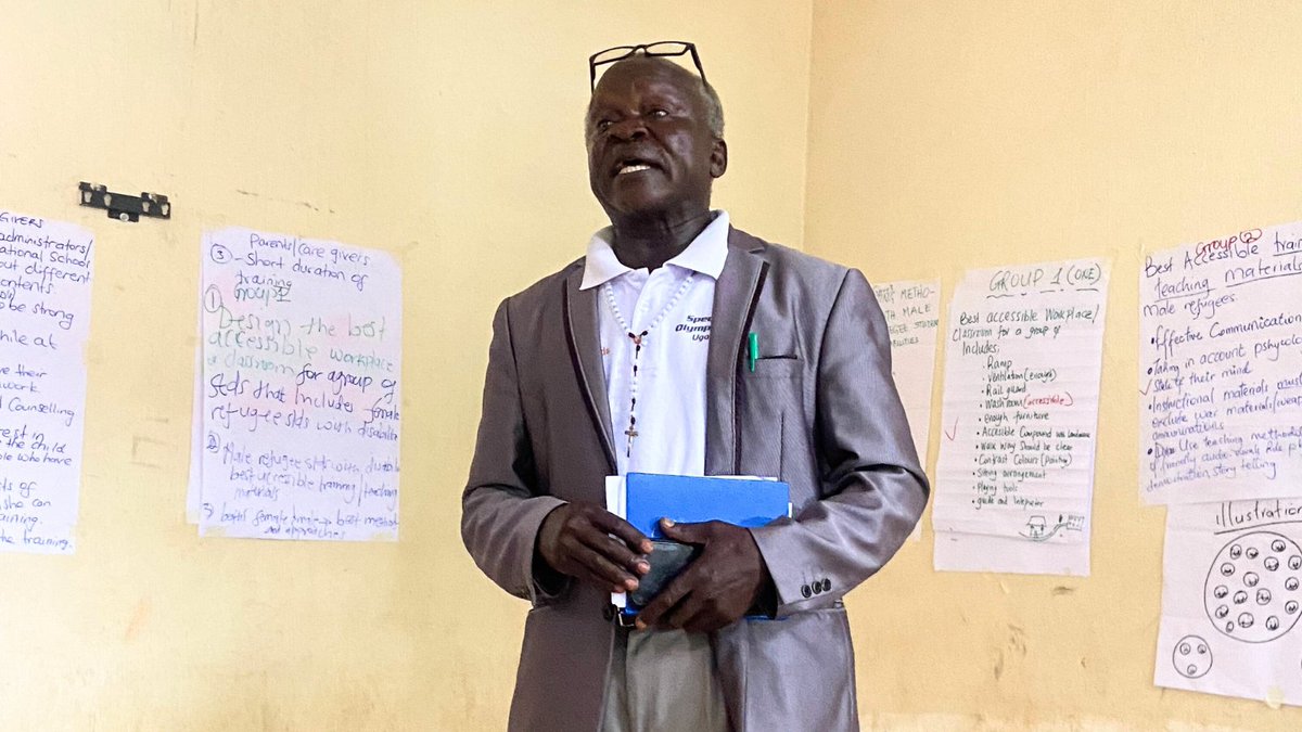 Backup_Uganda's tweet image. “Everyone is temporarily abled, as you can become disabled at any time.”
~SNE Officer, Adjumani
We held a 2-day #DRIVETVET training with students with disabilities, parents, tutors & govt officials from Gulu & Adjumani. The stories shared were powerful. #DisabilityInclusion