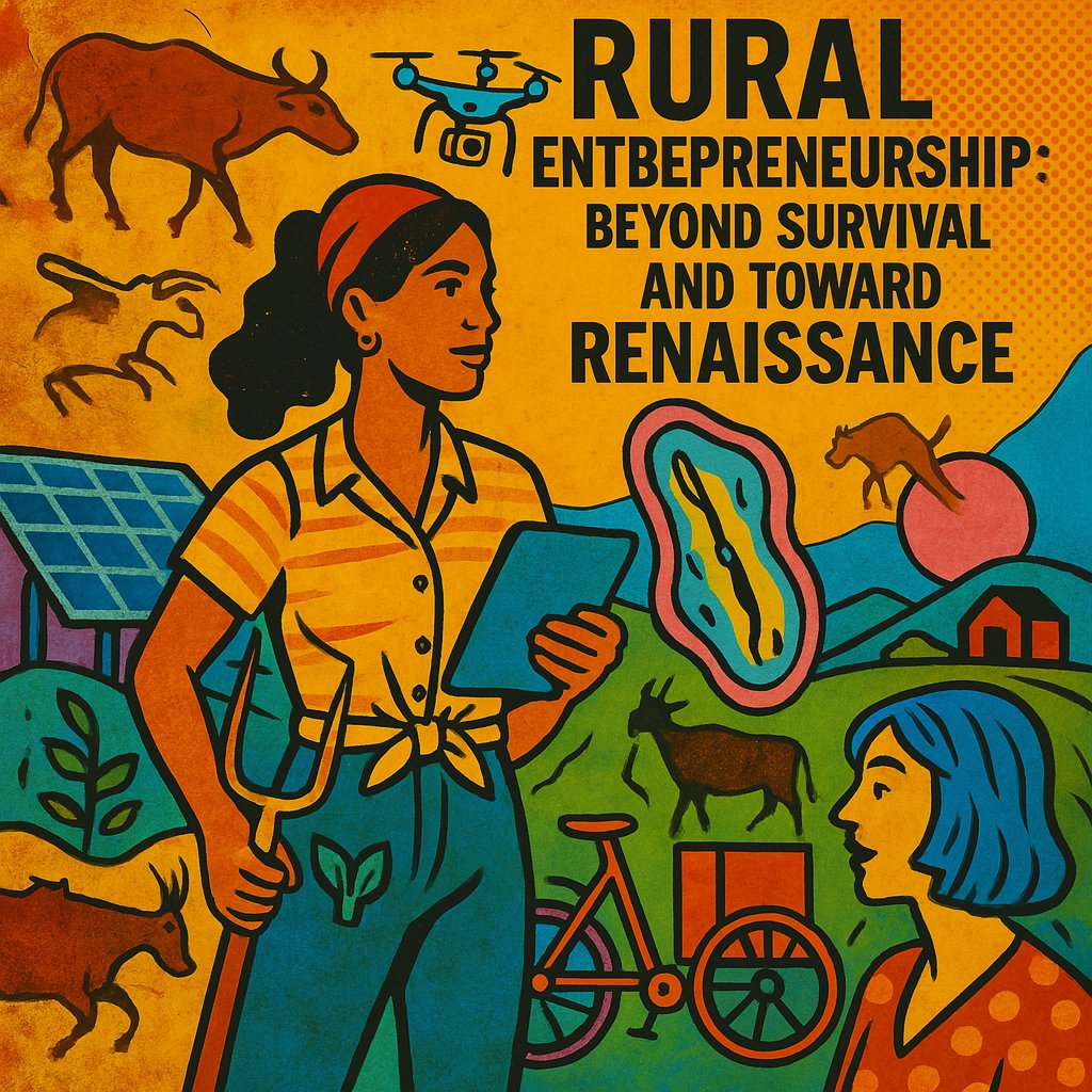 rodriguez_pose's tweet image. Where others see periphery, many see potential.
According to Korsgaard, @wbgartner, @DomenicoDenton2, Tillmar & @JohanGaddefors in @ERD_IntJournal, #rural areas can use local entrepreneurship and cooperative ingenuity to turn ‘nothing’ into novel markets. doi.org/10.1080/089856…