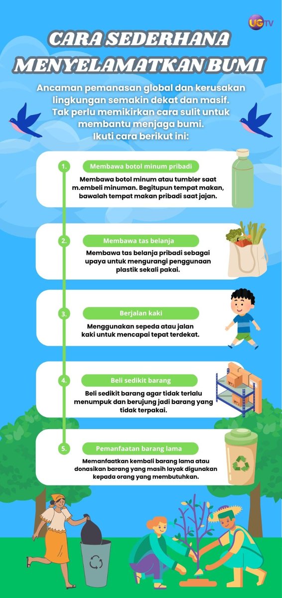 haottr's tweet photo. Cara Sederhana Menyelematkan Bumi! https://t.co/dwKvYQdsOT