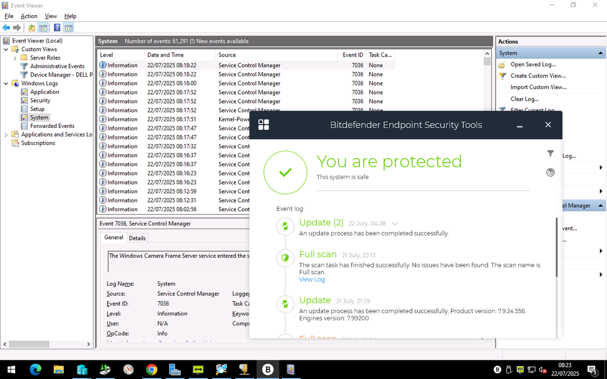 All greens, no reds, all good :) How's yours?! ElyIT.co.uk/free
