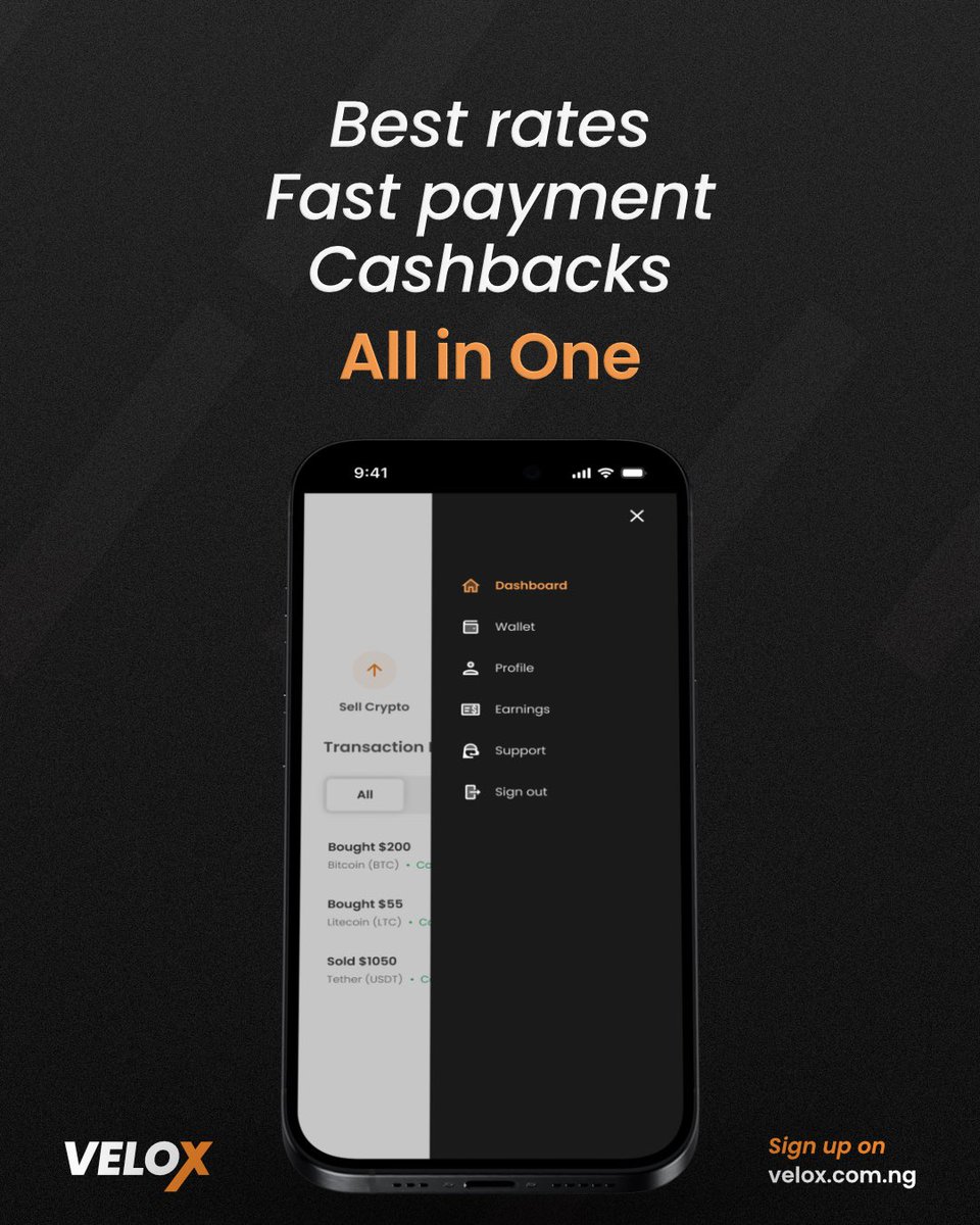 VeloXchange's tweet photo. Velox is everything you need in one. Sign up on Velox today! Link in bio.

#JoinVelox https://t.co/7VpVHoR1dd