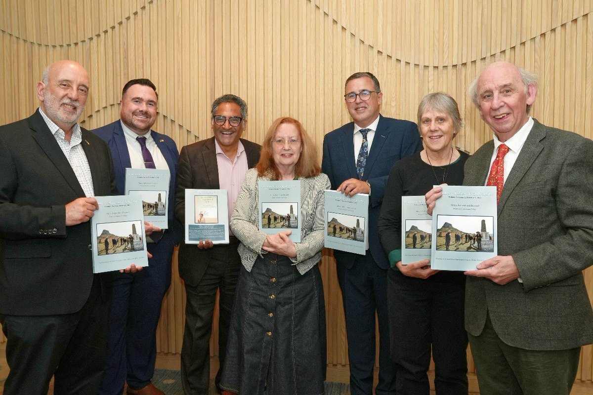 IrlEmbPretoria's tweet image. The launch of the 5th volume in the South Africa–Irish Studies series -- a collab. between @UKZN & @ucddublin & driven by the indomitable Prof Donal McCracken -- has strengthened 🇮🇪🇿🇦connections through research and educational exchange.
ucd.ie/globalirishdia…
#globalireland