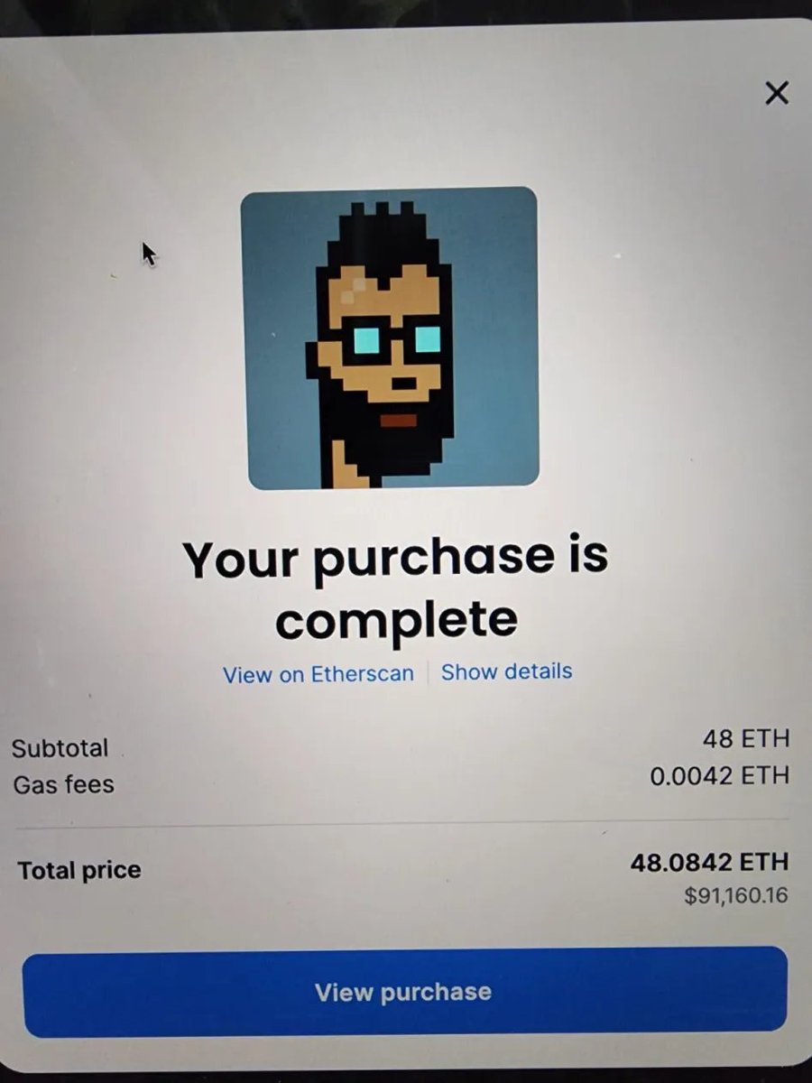 Edwardbayc's tweet image. Its my 50th Birthday 🥳 so i decided to buy a @cryptopunksnfts !
I'm going to give away 2 $ETH worth $7,500 to enter RT, like and follow me with bells on
Winner Announcement ( 23 July 2025)