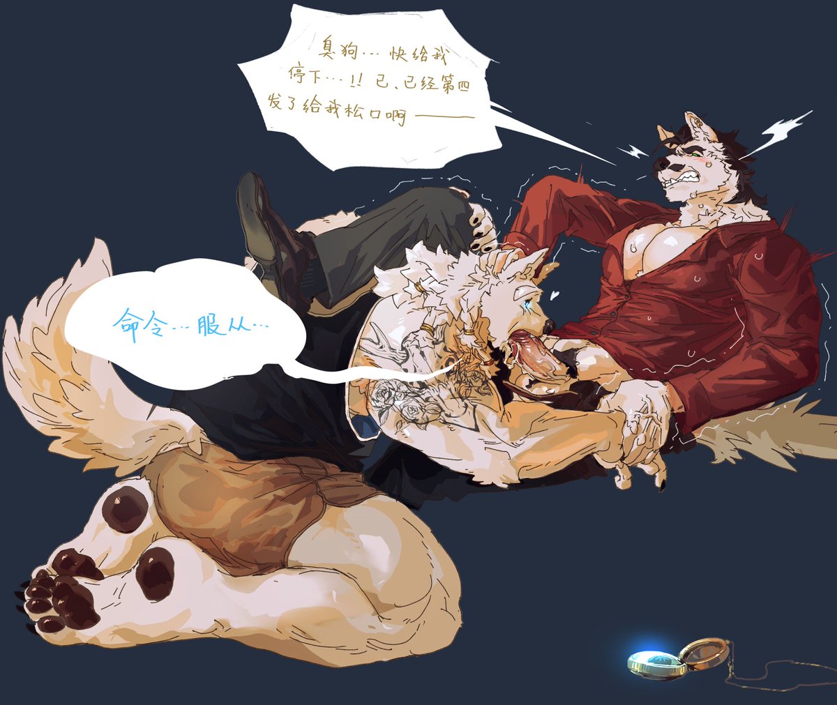 白白曜，你的催眠太依赖超级怀怀表了
🎨：<a href="/hudifeiren/">E-gala</a>