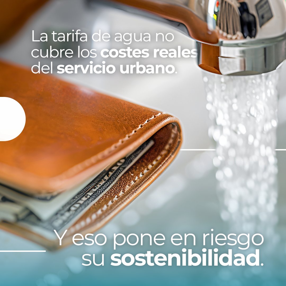 DAQUASagua's tweet photo. 💡 ¿Pagar menos siempre es buena noticia?

En el caso del agua, no es un logro.
Es un reto: Garantizar el servicio sin que la tarifa lo sostenga.

Te lo contamos 👇

#DAQUAS #AguaUrbana https://t.co/aOXbjypA0L