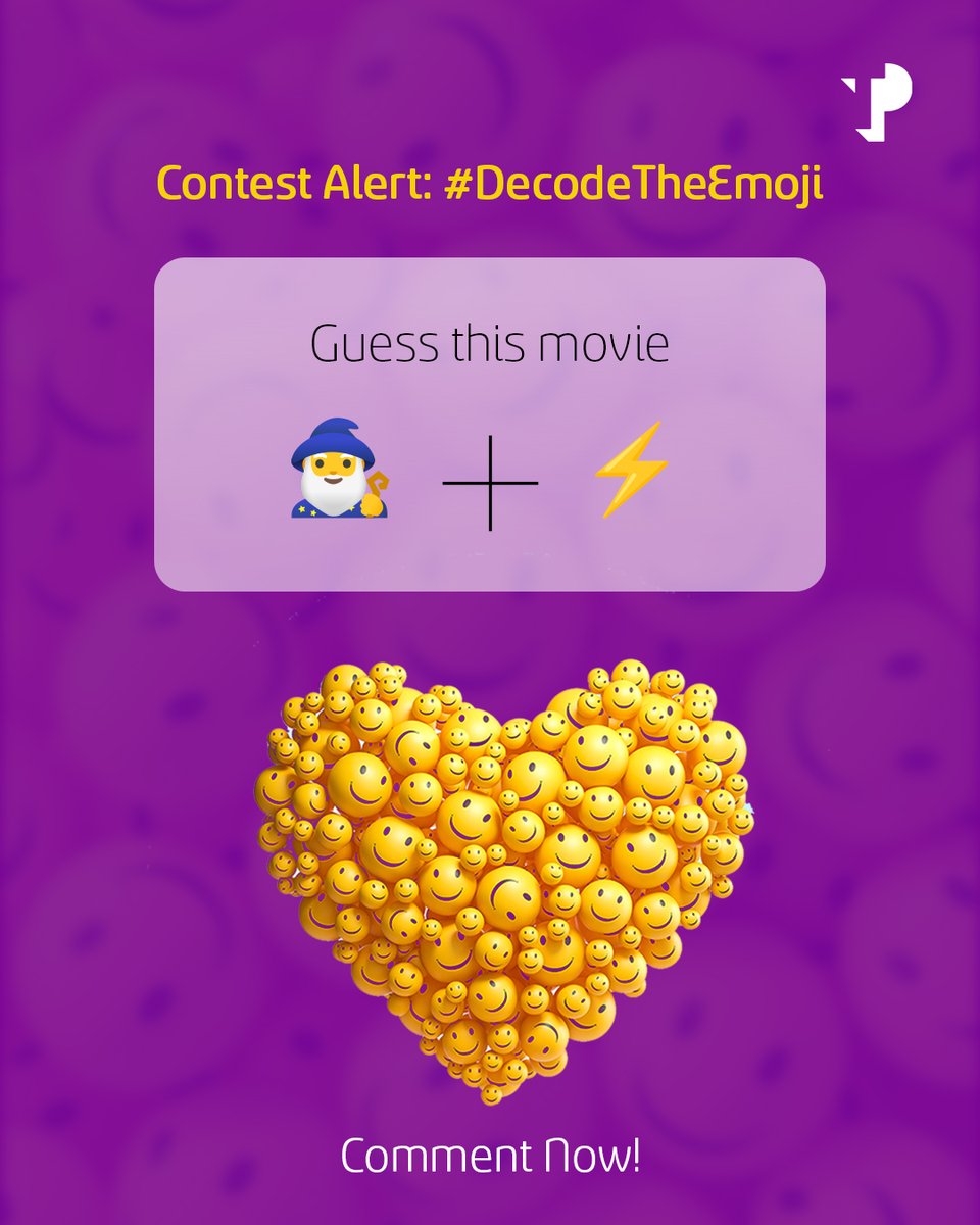 The next question of the #DecodeTheEmoji Contest is here! 
Like. Share. Comment your answers below! 👇
 
Remember to:
1️⃣ Add #DecodeTheEmoji and #TPIndia in your answer
2️⃣ Tag @tpindiaofficial and 3 of your friends

#TPIndia #ContestAlert #WorldEmojiDay #Contest