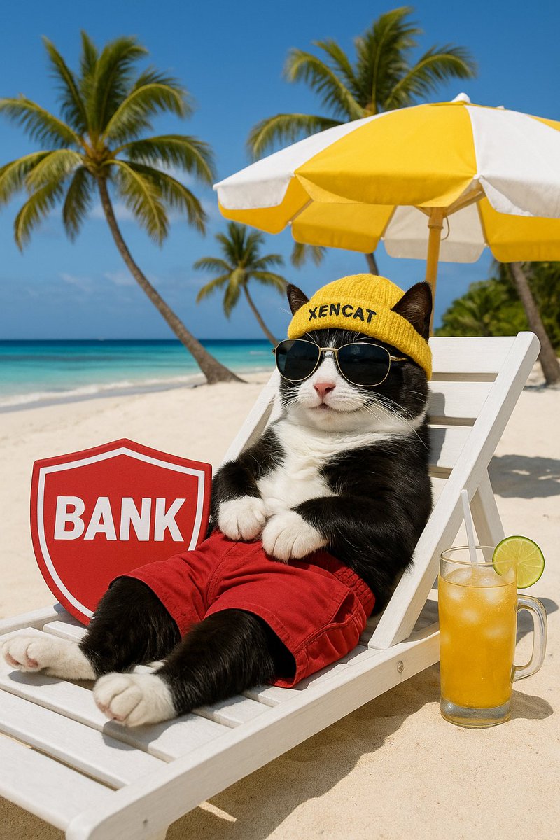 The normies will never understand how a cat can be his own bank. 
They will never get how holding a cat can 10x their portfolio.
Those who are in the #Solana trenches know that. 
Stay normie or stay $XENCAT ✌️