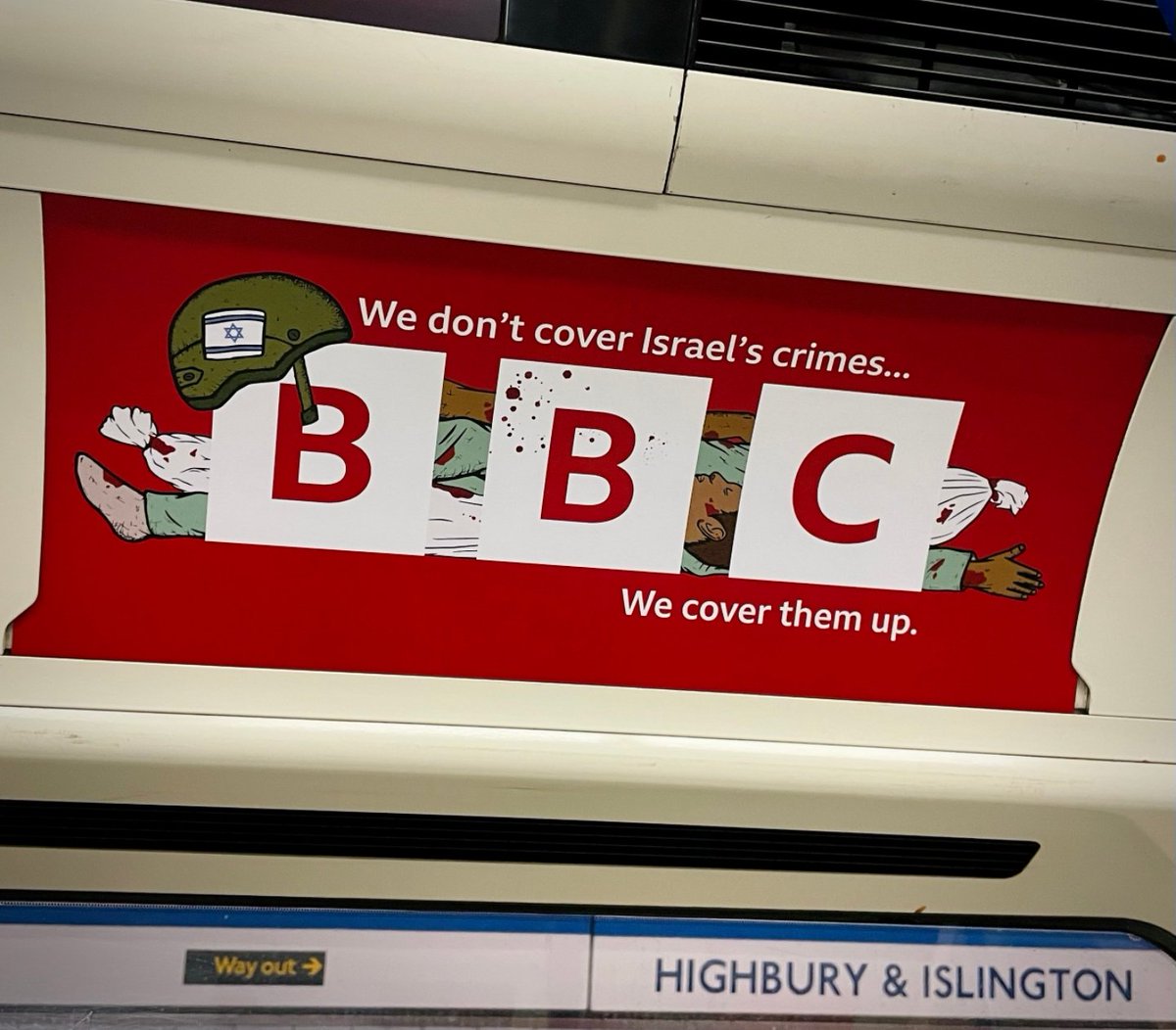 ricwe123's tweet image. It’s a damn relief to know that ordinary people aren’t swallowing the nonstop garbage pumped out by mainstream media to prop up a narrative completely detached from reality....
(London subway)