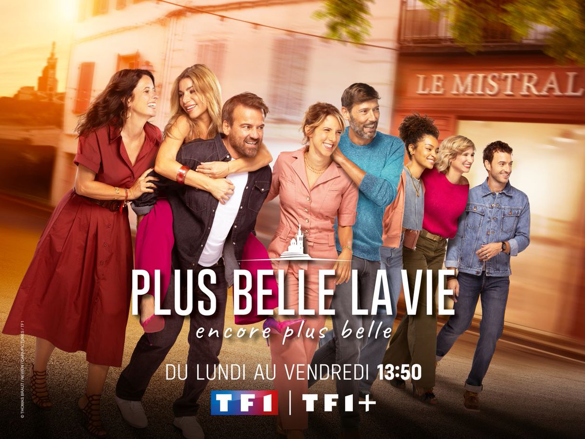 #Audiences <a href="/TF1/">TF1</a>
<a href="/PBLVofficiel/">Plus belle la vie, encore plus belle</a> toujours au Top !

Avec sa Meilleure Audience de l'année à :
📌 2,1 M de télésp.

Et de belles PdA Ttes cibles :
✅ 26 % 4a+
✅ 36 % FrdA-50a 
✅ 32 % s/ les 25-49a
✅ 29 % s/ les 15-24a
✅ 27 % s/ les 15-34a

RDV à 13:50 <a href="/TF1/">TF1</a> &amp; en streaming <a href="/tf1plus/">TF1+</a>