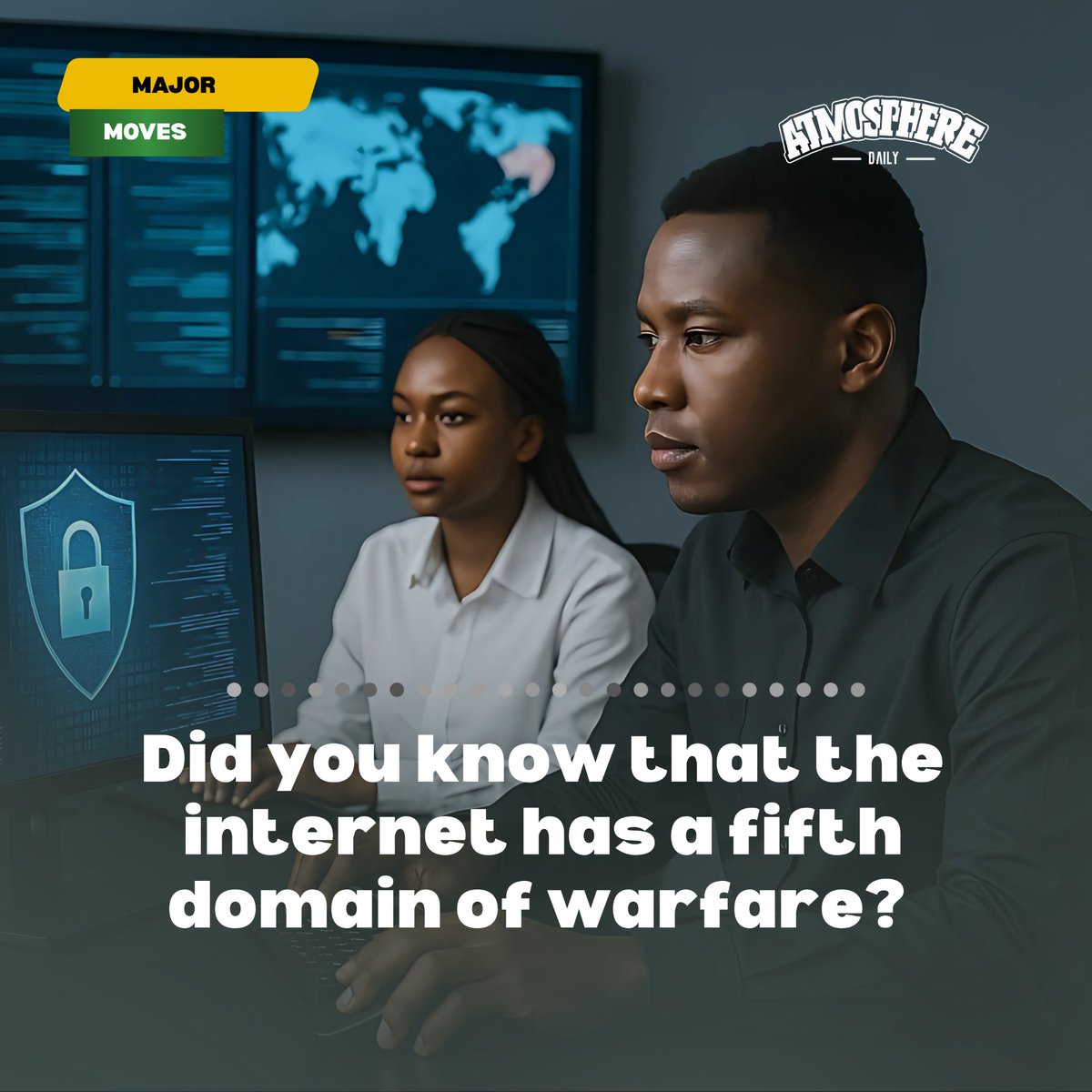 atmospheredaily's tweet image. Did you know that the internet has a fifth domain of warfare?
In the age of hyperconnectivity, few nations have shaped their digital landscape as decisively as China. At the heart of its strategy lies the "Great Firewall," a sophisticated blend of cybersecurity policy and…