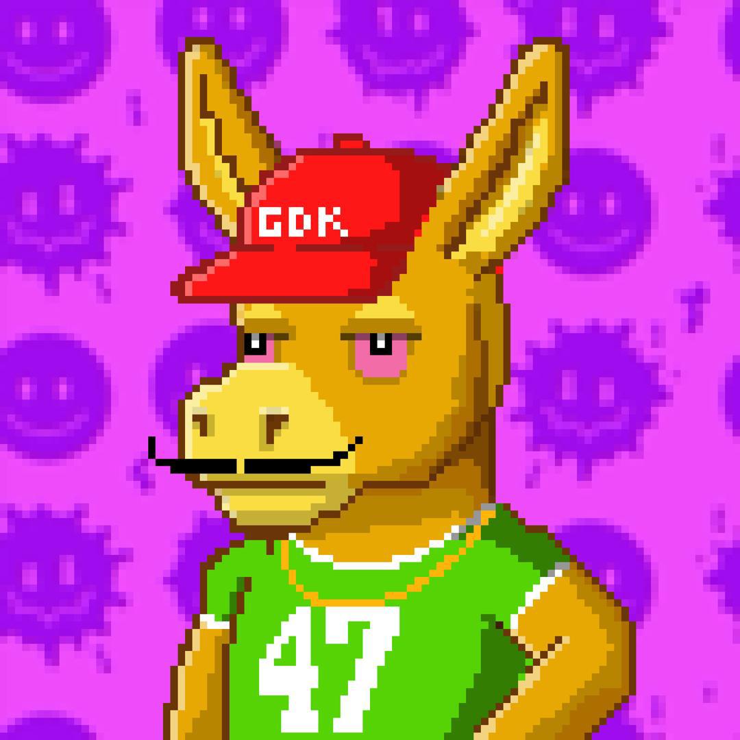 GoldenDonkeyGDK's tweet image. With our second GDK NFT collection now live, we’re excited to start unveiling some of the magic behind it 🎨
And first up, meet the official artist behind GDK... @NeilFrickinD 🐴🖌️
The creative mind bringing the donks to life with style, swag, and attitude.
You’ve seen the art.…