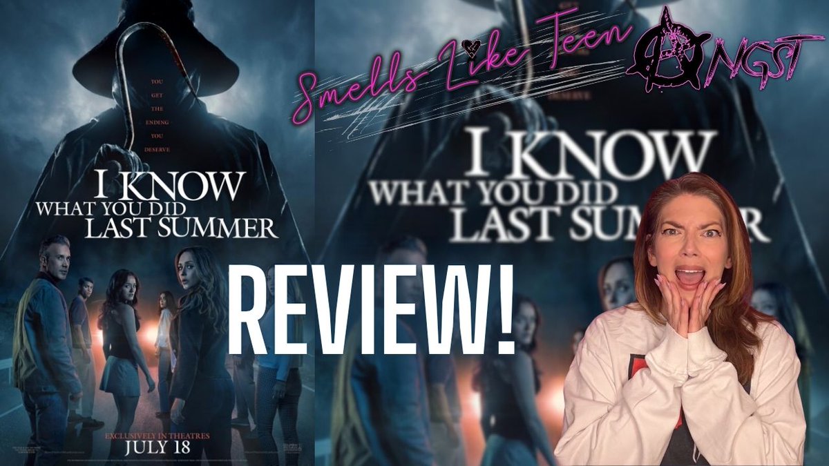 SLTAngst's tweet image. Sarah is here with her review for the reboot of the franchise, I Know What You Did Last Summer (2025)!
Thanks For Watching! Follow the link below for the full video, make sure to like, subscribe & comment!
--►bit.ly/3TROYhH
#IKnowWhatYouDidLastSummer #IKWYDLSMovie