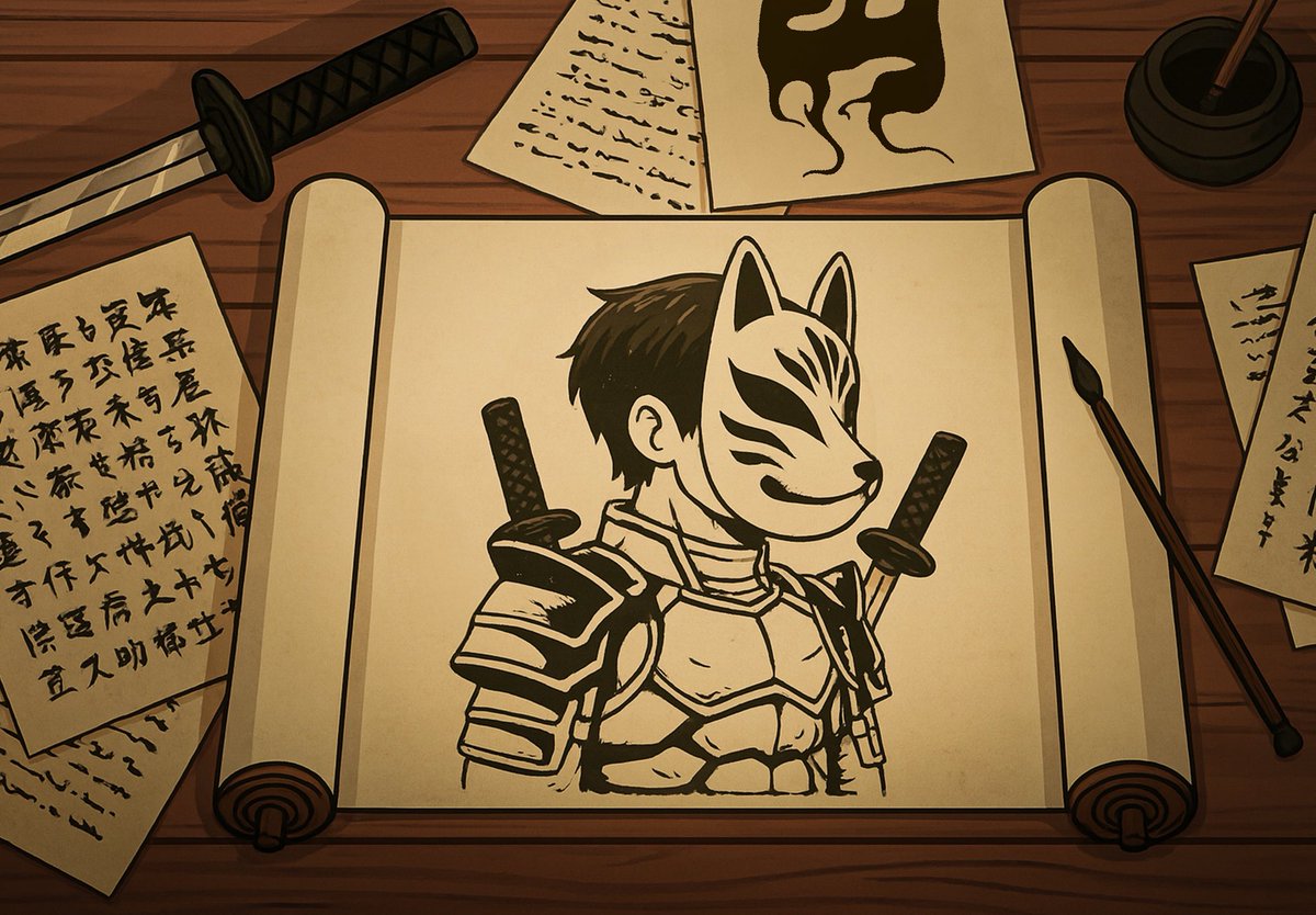 📜THE SCROLL IS OPEN📜

This is the first view at the collection!
There will be over 100 unique items for 1111 ninja’s 🥷

Full sneak-peak later today 👀
