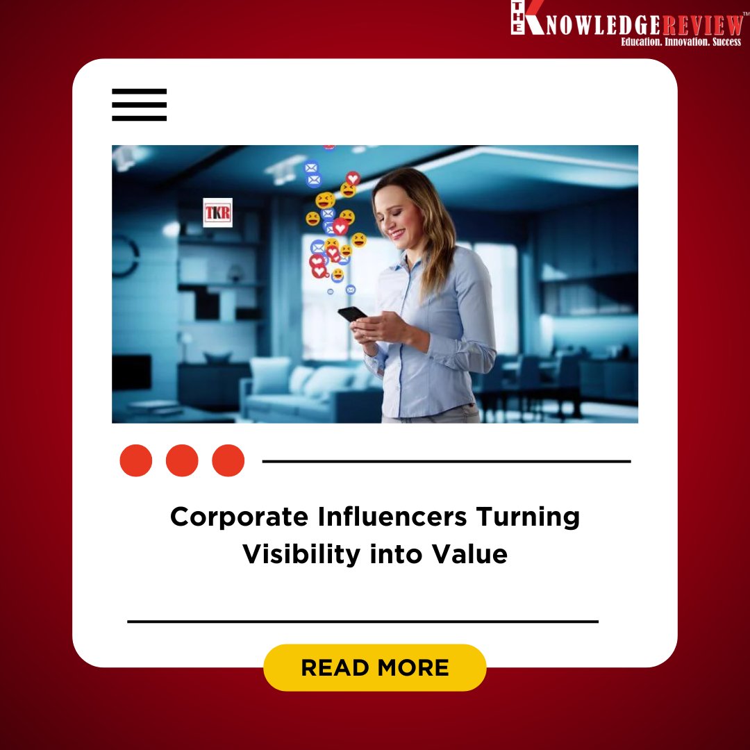 theknowledgerv's tweet image. Corporate Influencers Turning Visibility into Value

For More Details: tinyurl.com/4665vzps

#CorporateInfluencers #digitalenvironment #socialmedia  #corporatereputation