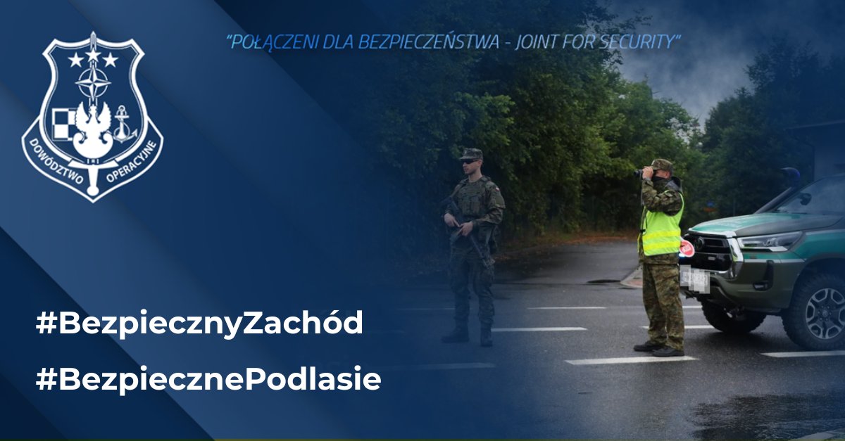 DowOperSZ's tweet image. 🇩🇪🚧#BezpiecznyZachód🇵🇱#BezpiecznePodlasie🚧🇧🇾🇱🇹
Siły Zbrojne RP na granicy z Niemcami, Litwą i Białorusią.
Cel: zatrzymać nielegalne przekroczenia, zdemaskować kurierów.
#WojskoPolskie wspiera @Straz_Graniczna, by przeciąć te szlaki. Nasze działania to realna pomoc i…