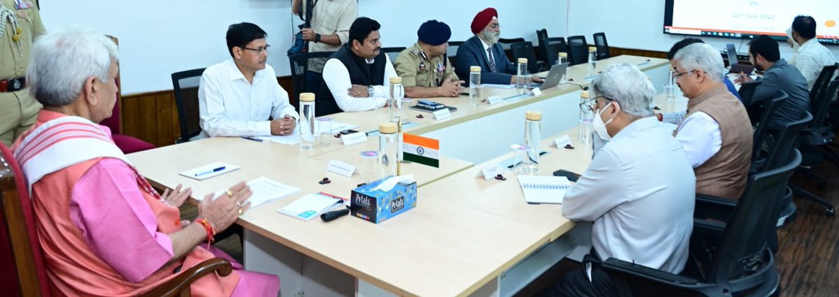 Launched a dedicated web portal today for terror victim families in Jammu Kashmir. The initiative will streamline &amp; expedite the process of providing relief, compassionate appointments, and other forms of assistance to those who have suffered from terrorism in the UT.