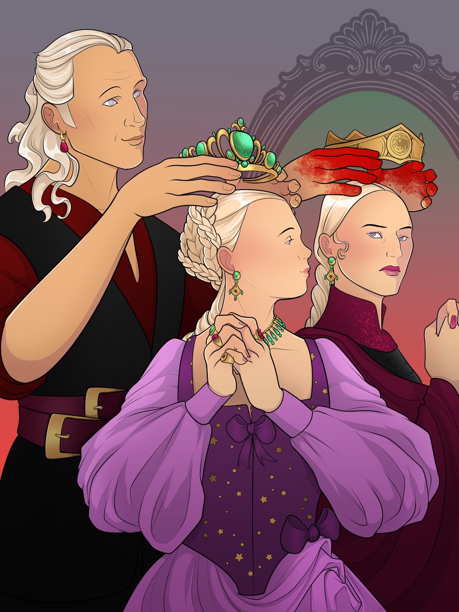 #DaemyraWeek25 Before vs. After