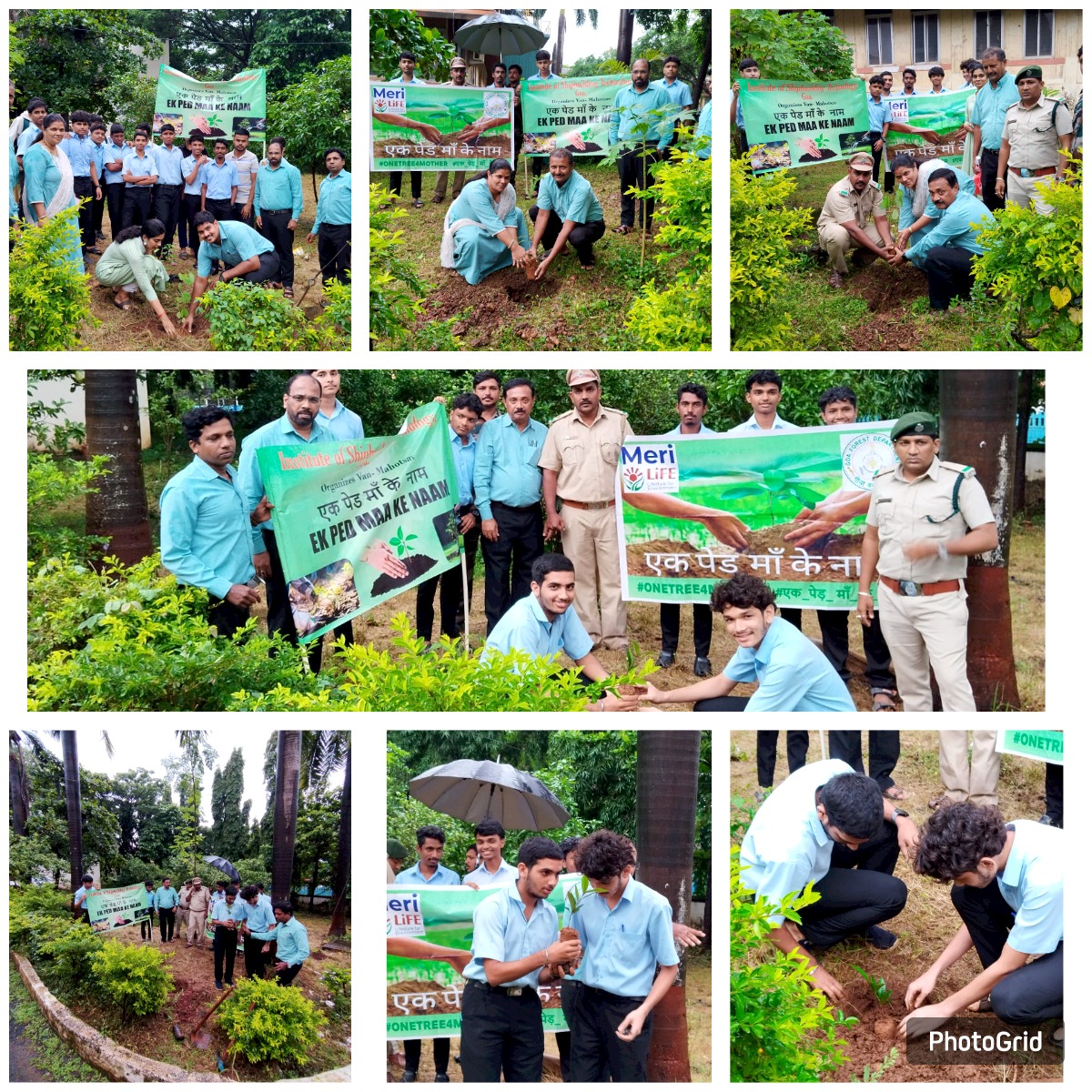 isbt_goa's tweet photo. Van-mahostav program was organized in the Institute on 21st July 2025 under the campaign EK PED MAA KE NAAM . https://t.co/NqrJal6CCi