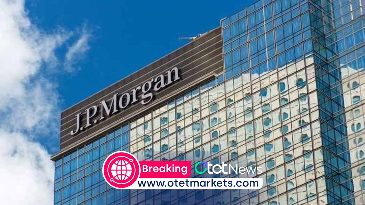 otetmarkets's tweet photo. JPMorgan’s Major Move Toward #Cryptocurrencies
#OtetMarkets #digital_asset
JPMorgan, one of the world’s largest banks with $4.3 trillion in assets under management, is exploring the possibility of offering loans backed by its clients’ cryptocurrencies. https://t.co/y1kpiULp4K