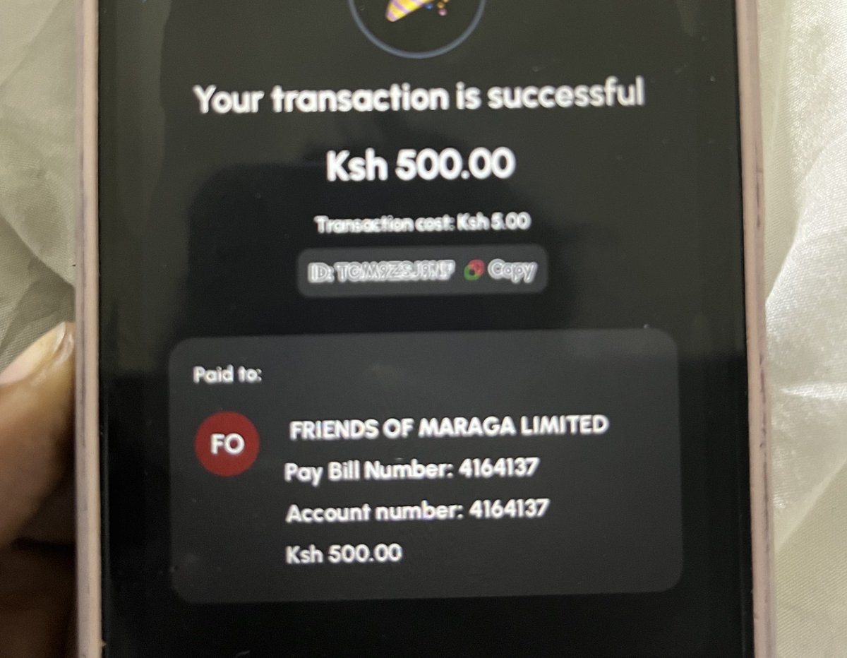 Kuna shughuli inahitaji mbogi…

I have opened the fundraiser today with 500 bob. 
I am requesting you guys to “sindikiza” my 500 with your 100 bob. 

#100BobForMaraga 

(The fundraiser will be made public soon so that we can all track the progress) 

Go to