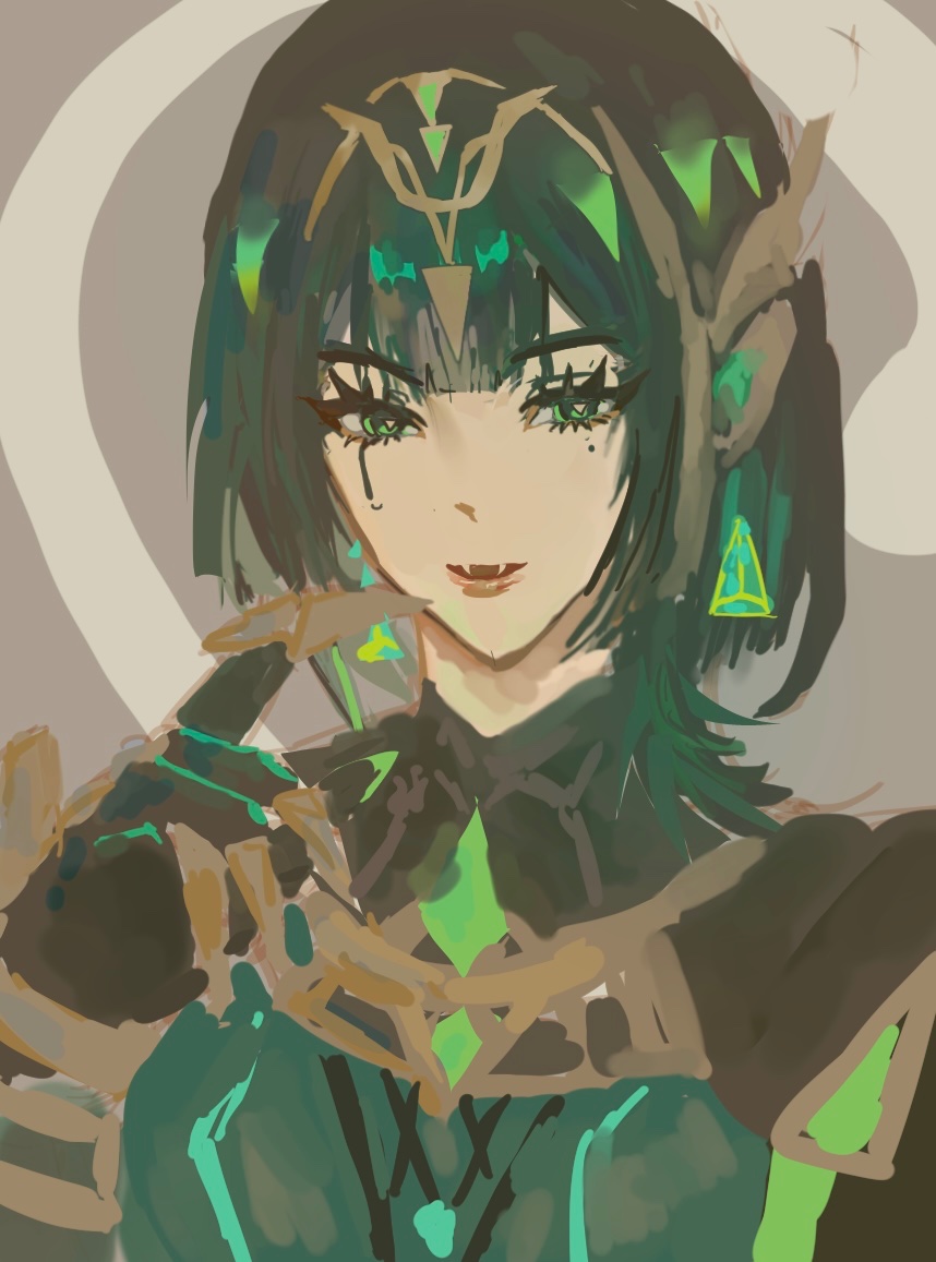 Koismedia's tweet image. Wip ⚠️pretty snake lady….
#GenshinImpact