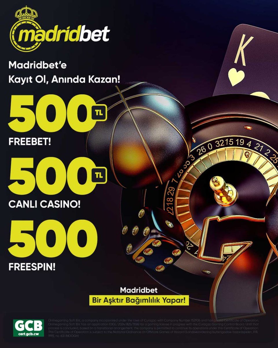 Madridbet Farkı Her Yerde!

🔹 500 TL Deneme Bonusu veya,
🔹 500 Freespin fırsatı!
Madridbet’e katıl, Madridbet’in kazandıran promosyonlarından sen de yararlan!

Güncel giriş: t.ly/madridbetwt

Galatasaray - Feyenoord #casibom #dizipal #marsbahis #taraftari̇um24 #sekabet