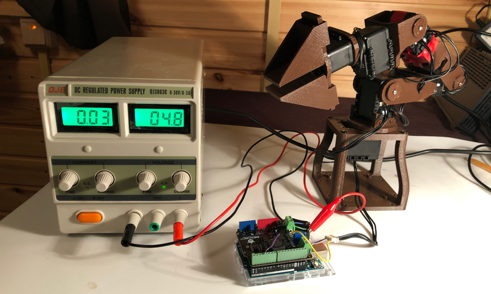 habr_eng's tweet image. DIY Robot Arm: Affordable & Functional!
Not chasing ultra-cheap here—saving brain cells by skipping makeshift motor encoders. Focused on simplifying a 3D model for ROS control. Check out the finished model: u.habr.com/xyVbl