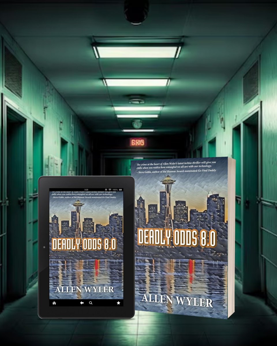 leftontheshelf1's tweet image. On the blog today I have an #extract from Deadly Odds 8.0 by #author Allen Wyler
tinyurl.com/5ycw5u2r

#Excerpt #fiction #bookblogger #ReadersCommunity #booktwt #bookX #booklovers #bookworms