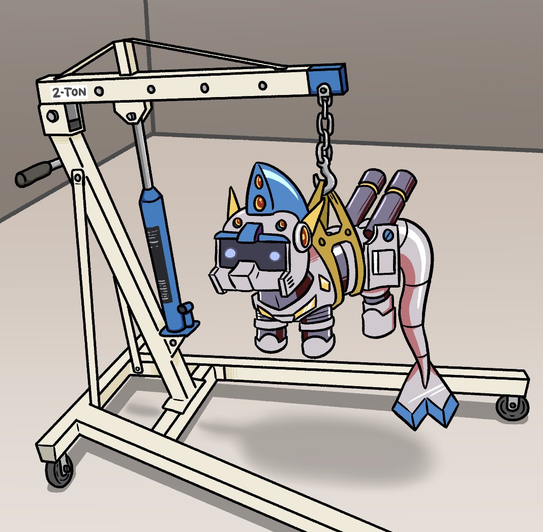 Jargon_Scott's tweet image. Diagnostic Report

[Weapons: Primed]
[Fuel: Nuclear]
[Size: Squat]