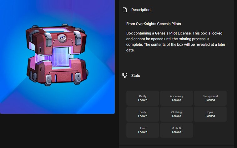 GM CT
Today I will be sharing about the The Genesis Pilot Collection by <a href="/OverKnightsGame/">OverKnights</a> exclusive benefits for holders. Check below this thread to know what opportunities await Genesis Pilot Holders 👇