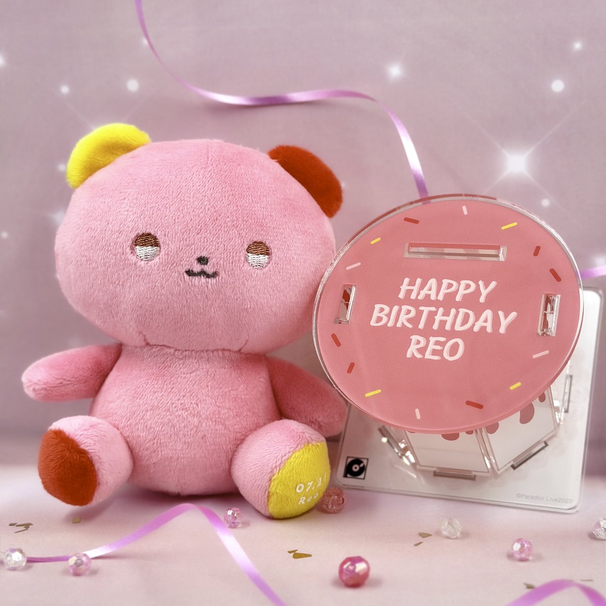 GCREST_store's tweet image. #パラライ
┎.🎂🧸 . . ┈┈┈┈┈┈┈┒
#ParadoxLive
BIRTHDAY BEAR シリーズ
好評販売中!
┖┈┈┈┈┈┈┈┈┈. .🎂.┚
BIRTHDAY BEAR はアーティストをイメージした
カラーのぬいぐるみ🧸専用のTシャツも販売中!
🛒gcrest.store/collections/pa…