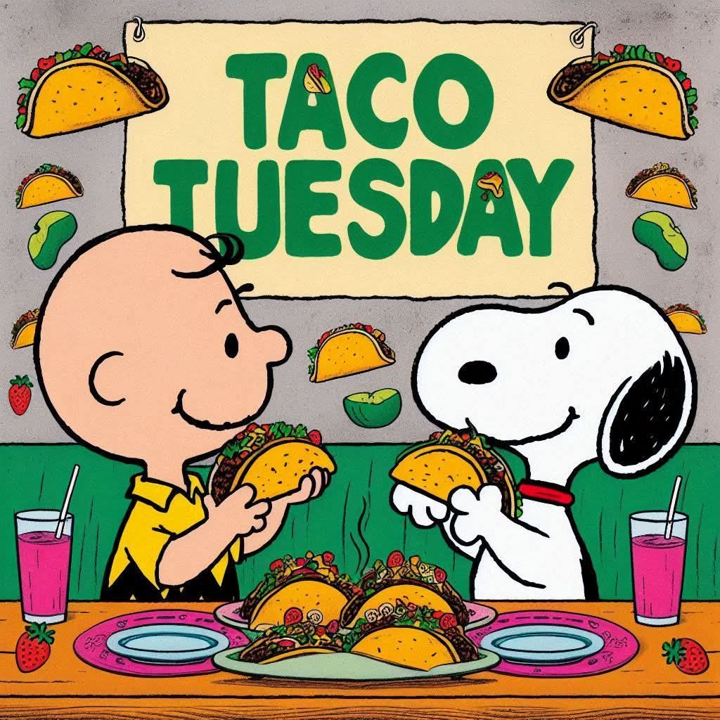 Good morning everyone 😄👋 wish you all a amazing and tasty Taco Tuesday 😋🌮 enjoy your tacos 🌮🤤 Please take care of yourself 🙏🤗