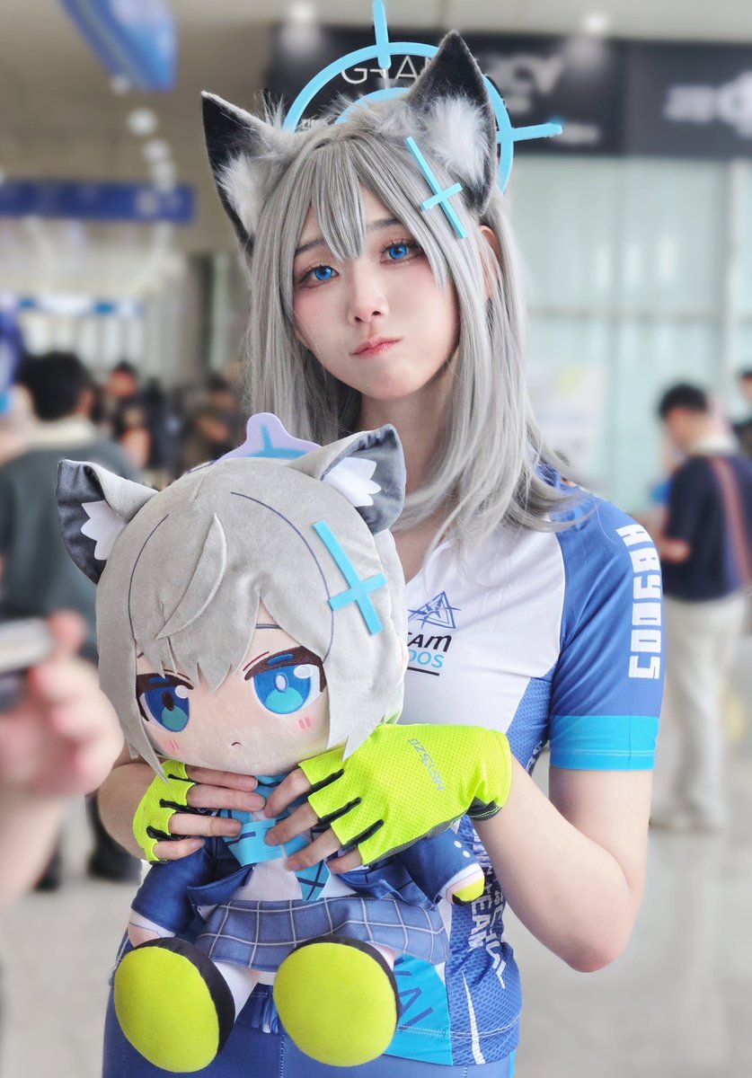 작은 시로코랑 🐺🐺 #ブルアカ #シロコ