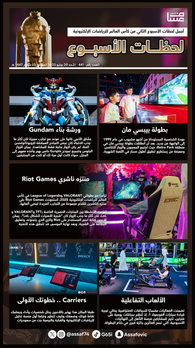 assaf74's tweet image. وش أبرز لحظات الأسبوع الثاني من  #كاس_العالم_للرياضات_الالكترونية  ؟ 

وترا الفعاليات ما خلّصت وعقب ما سوينا النشرة اكتشفت زون جيل الثمانينات والتسعينات شيء فوق الخيال 🤩♥️