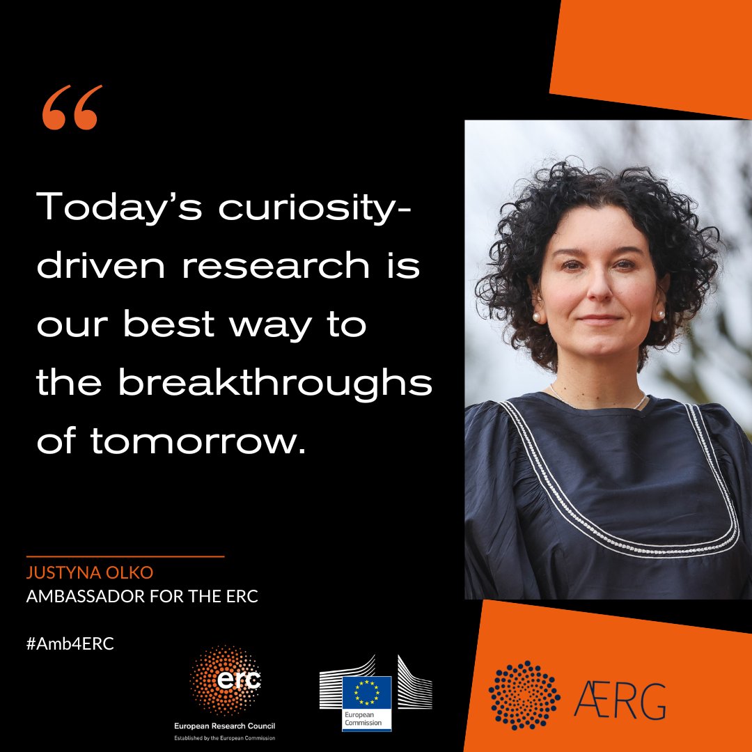 ERC_Research's tweet image. 🎙️@JustynaOlko, new Ambassador for the ERC, shared her valuable experience as an ERC grantee during a recent webinar giving information on ERC funding opportunities for researchers in Poland 🇪🇺 🇵🇱
Watch here 👉 bit.ly/ERC2025PL
@NCBR_pl @UniWarszawski
#Amb4ERC
