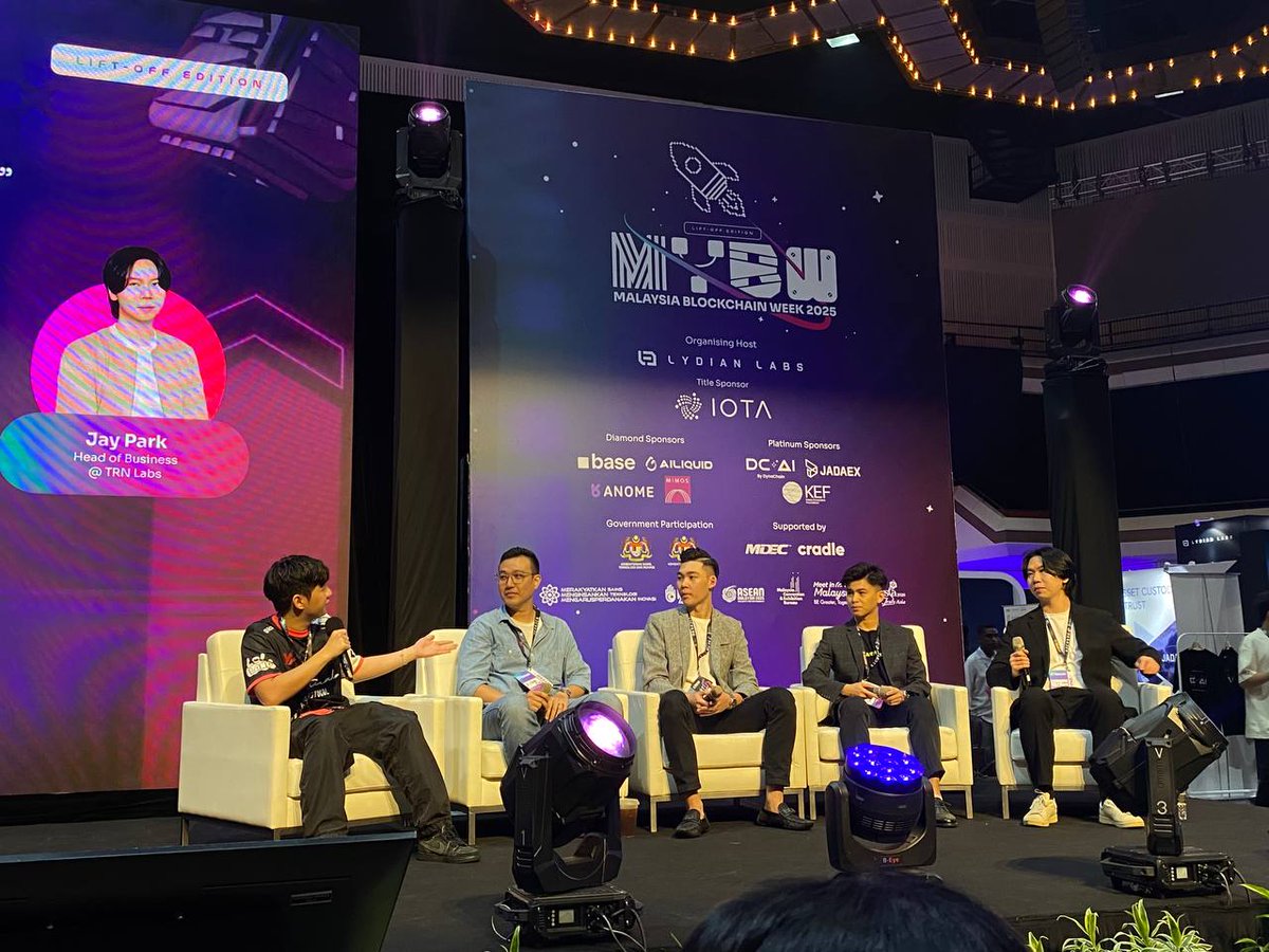 TRNLabs's tweet image. The @MalaysiaBCW is packed with action for @jayonchain247 , channeling the mission and vision of TRN Labs all across Malaysia and beyond.
The FOMO is real! 🫡