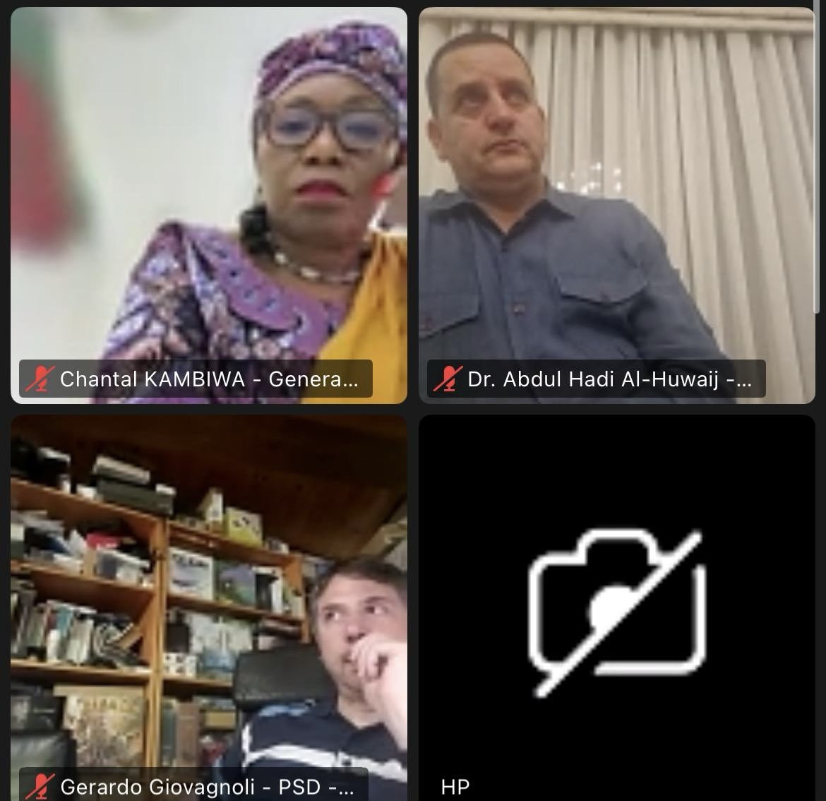 Soc_Intl's tweet image. SI Ad Hoc Online Meeting on the Urgent Migration Challenges for Africa and Europe
On Monday, 21 July, party representatives from affected countries, experts, and migrants/witnesses held an in-depth exchange of views, coordinated by the Chair of the SI Mediterranean Committee,…